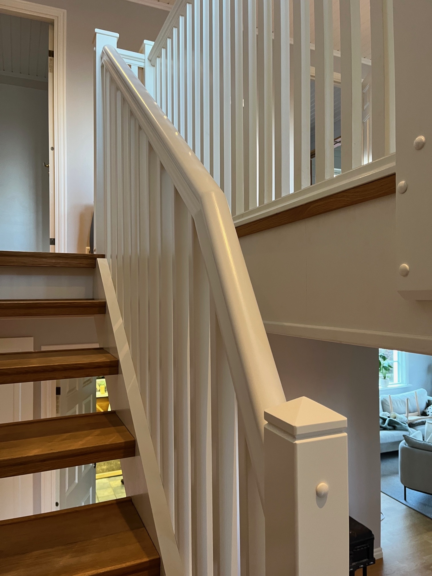 trappräcke monterat av trapp-per med nöjd kund